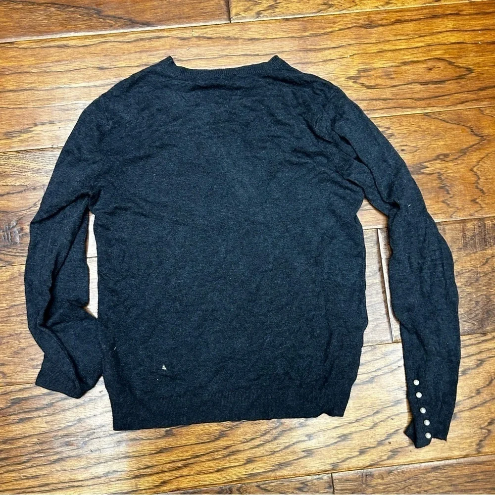 Zara knit‎ pearl cuff sweater